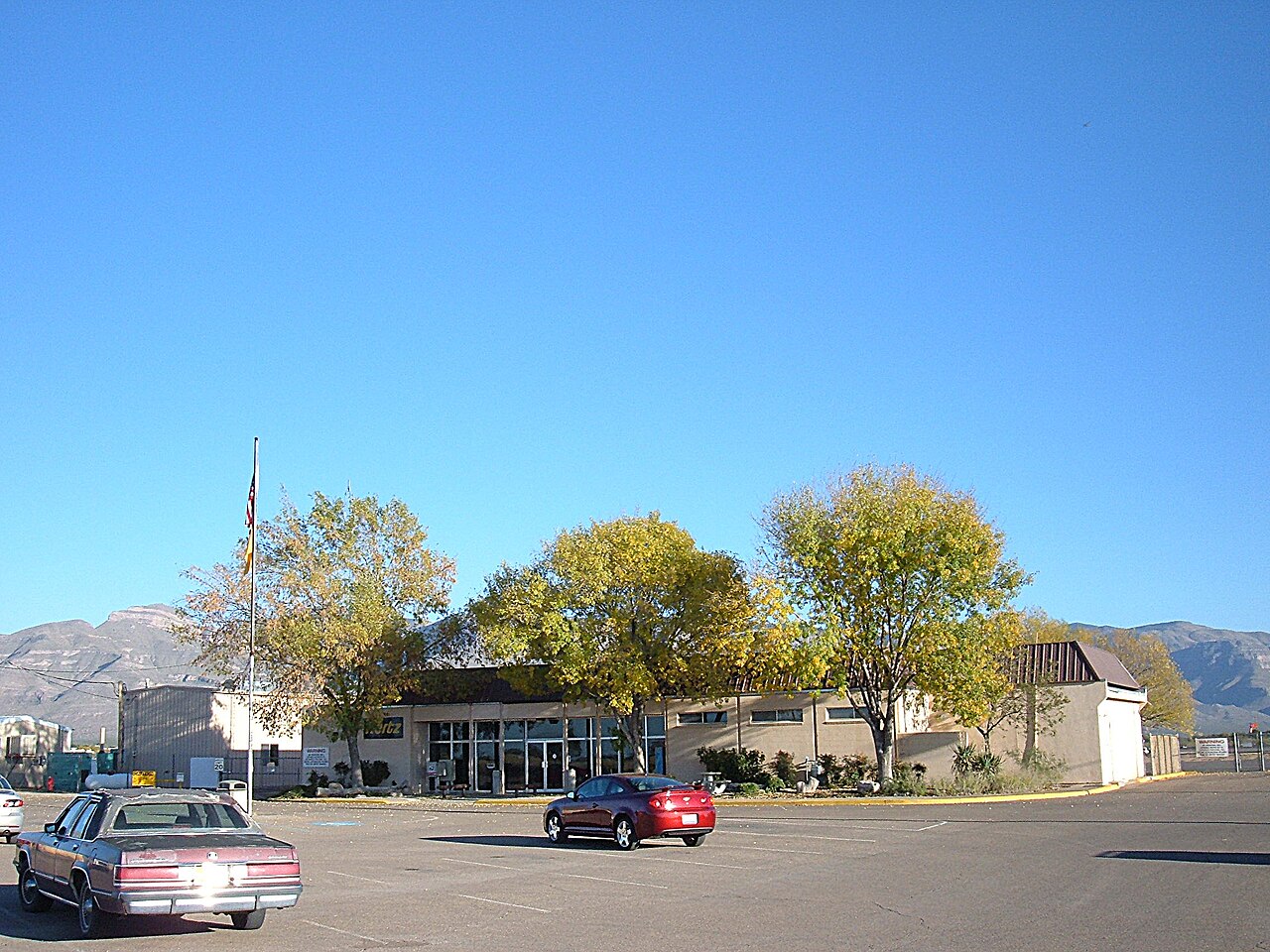 Terminal at Alamogordo–White Sands Regional Airport.