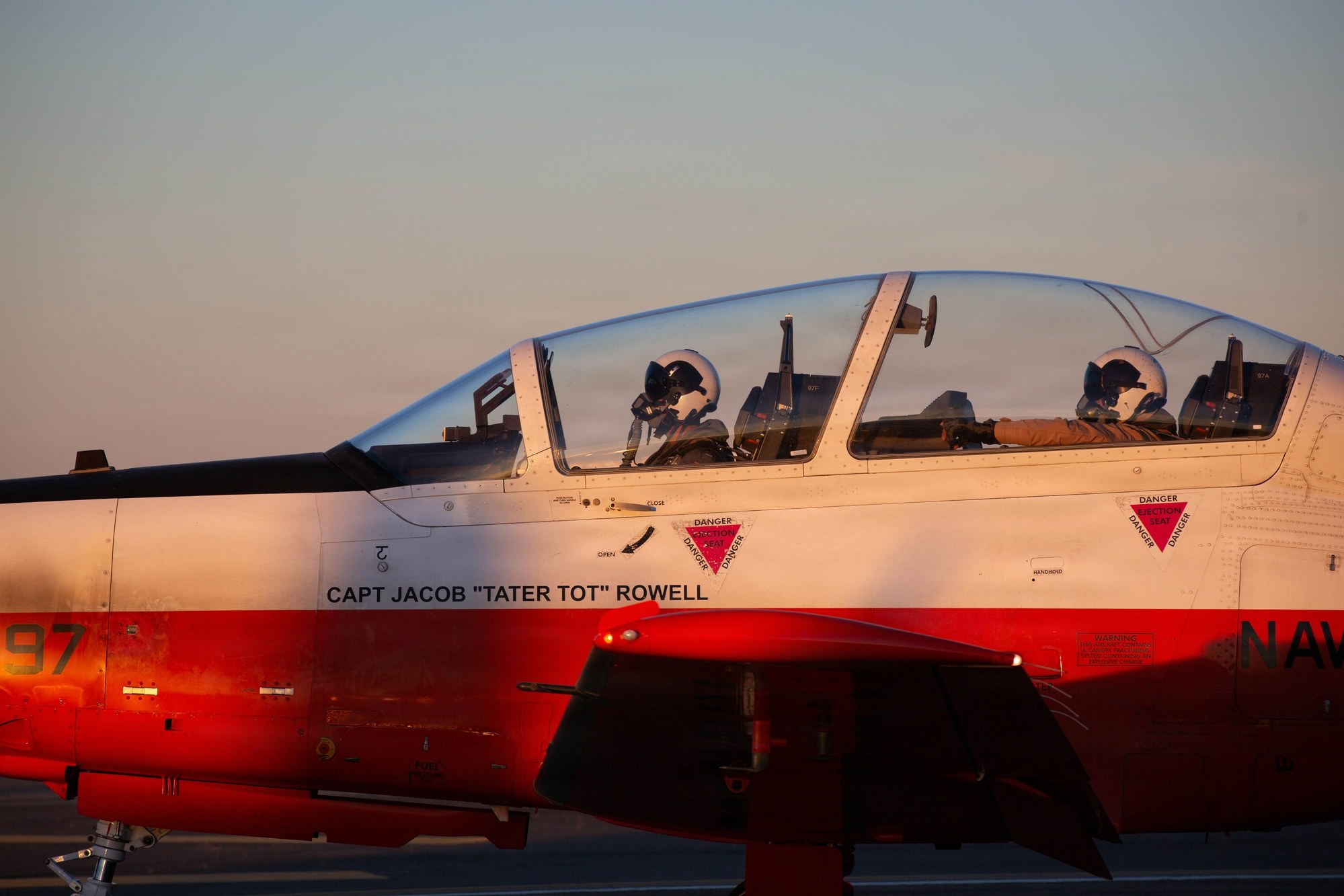 Aircraft operating at the Roswell Air Center in Roswell, New Mexico.
