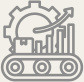 Aerospace, defense, and manufacturing cluster illustration