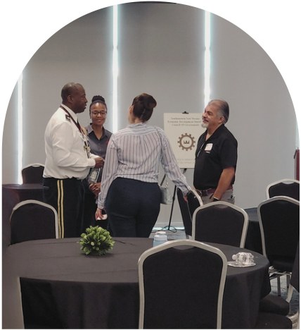Regional partners in discussion